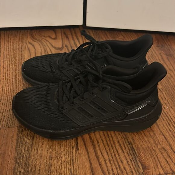 Adidas Primegreen Shoes Men Sz 7.5 Black Running Athletic Comfort PWI001001 - Picture 3 of 6